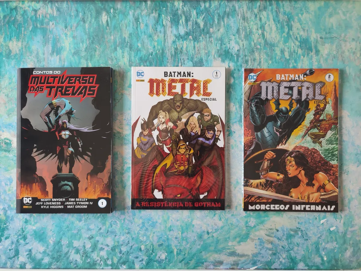 Noites De Trevas: Metal - Saga Completa + Extras - DC Death Metal - #