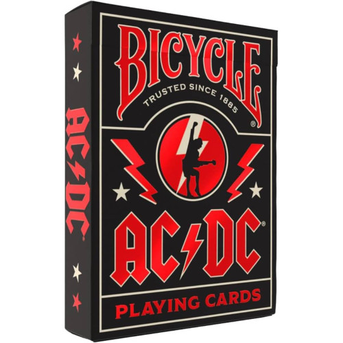 BARALHO BICYCLE AC/DC ROCK JOGOS MAGICA COLEÇÃO DE CARTAS COPAG-Jogo De Tabuleiro-