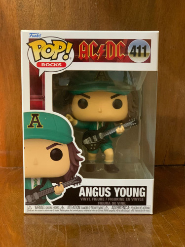 Funko Pop Rocks Angus Young #411 AC/DC AC/DC #411 - Produto Original