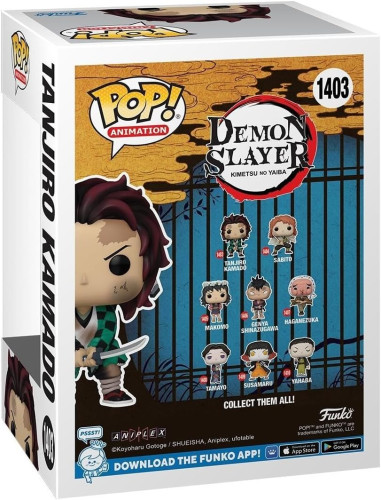 Funko Pop Demon Slayer - Kimetsu No Yaiba - Tanjiro Kamado Em Treinamento #1403-Demon Slayer-1403