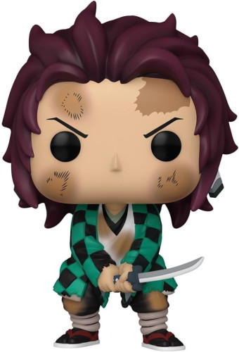 Funko Pop Demon Slayer - Kimetsu No Yaiba - Tanjiro Kamado Em Treinamento #1403 - Demon Slayer - #1403