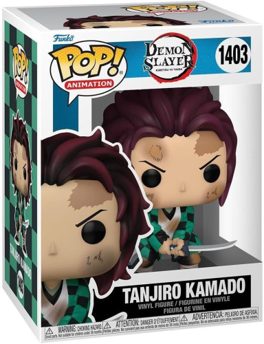 Funko Pop Demon Slayer - Kimetsu No Yaiba - Tanjiro Kamado Em Treinamento #1403 - Demon Slayer - #1403