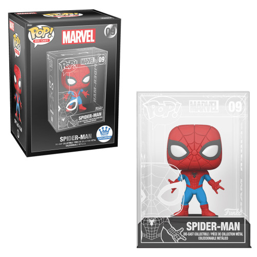 Funko Pop Die Cast Marvel - Spider Man-Spider-man-09