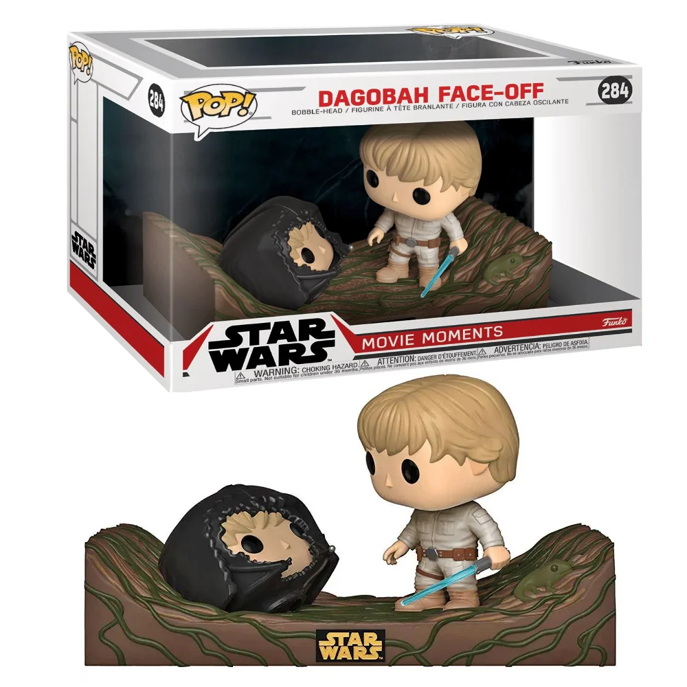 Dagobah Face-off 284 Funko Pop Movie Moment Star Wars - Star Wars - #284 - Funko Pop - #284 FUNKO POP #284 - Produto Original