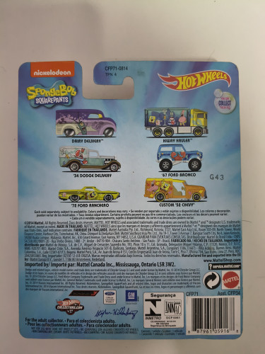  Bob Esponja # - Produto Original