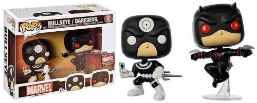 Funko Pop - Marvel - 2 Pack Bullseye/daredevil (collectors Corp) FUNKO POP #2 - Produto Original