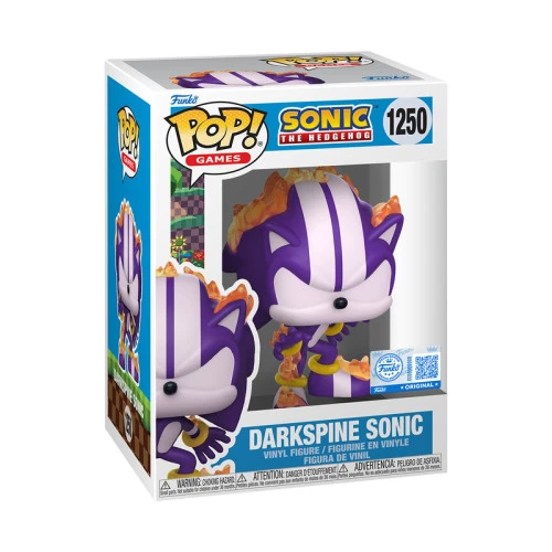 Darkspine Sonic Exclusivo - Sonic The Hedgehog  #1250