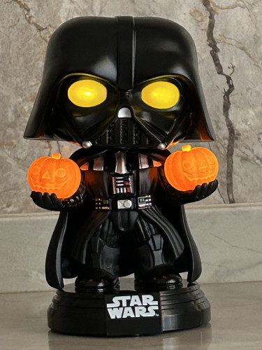 Funko Pop Darth Vader - Deluxe - Halloween 🎃 Lights - - Disney Star Wars - #727