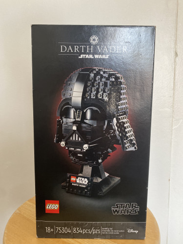 Darth Vader capacete Lego - Stars Wars - #75304