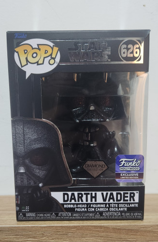 Funko Pop Darth Vader Diamond Hollywood -star Wars--Star Wars-626