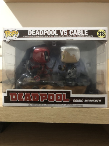 Funko Pop Deadpool Vs Cable Disney Marvel Deadpool Comic Moments #318 - Produto Original