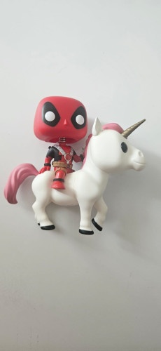 Funko Pop Deadpool on Unicorn - Marvel Deadpool - #36