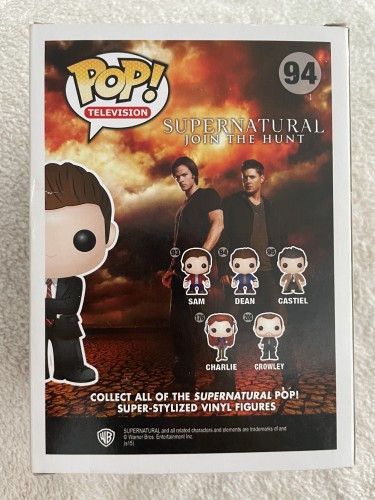 Funko Pop Dean Fbi - Exclusivo Hot Topic - Supernatural - #94