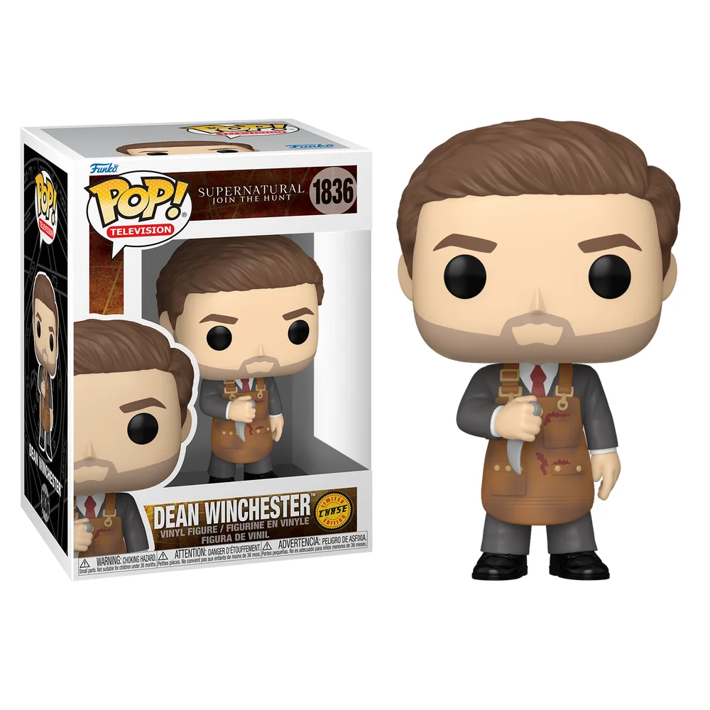 Dean Winchester CHASE 1836 Funko Pop Supernatural Supernatural #1836 - Produto Original