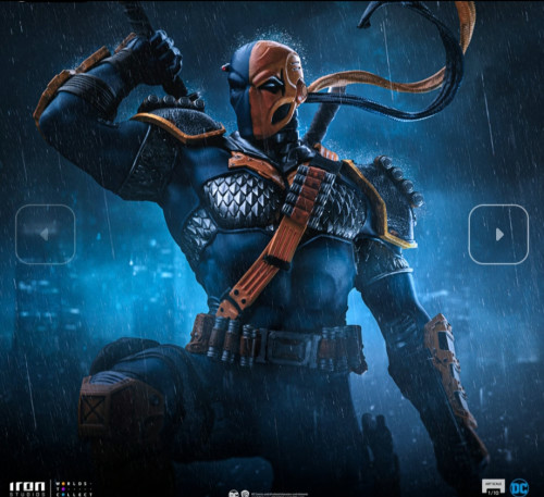 Deathstroke Iron Studios Exterminador Dc Comics # - Produto Original