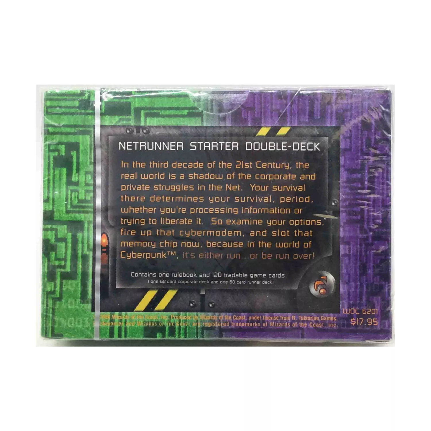 Deck Inicial Net Runner Para 2 Jogadores - Wotc 1996 - NET RUNNER - #