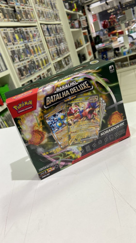 Decks Pokémon Baralho Batalha Deluxe Miraidon ex  Copag Cards Cartas-Pokemon-