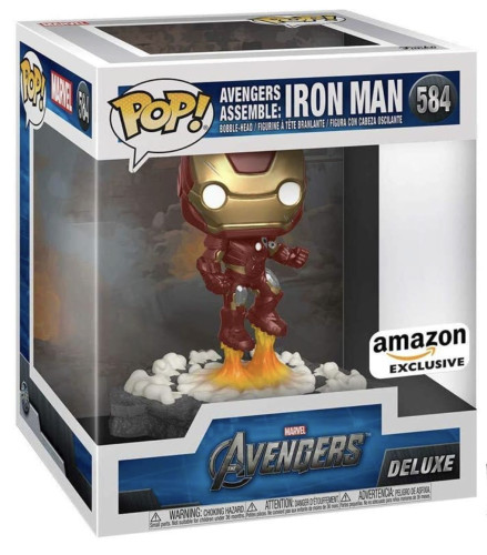 Deluxe Avengers Assemble Series Iron Man Amazon Exclusive-Marvel Avengers-584