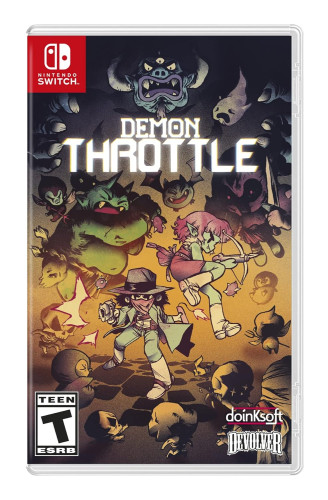 Demon Throttle Switch Lacrado Mídia Física Americano-Nintendo Switch-