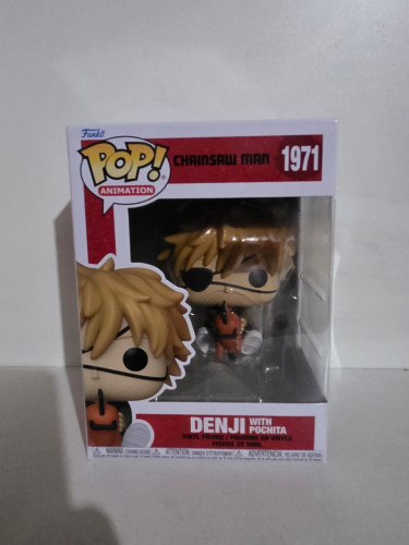 Funko Pop Denji With Pochita-Chainsaw Man-1971