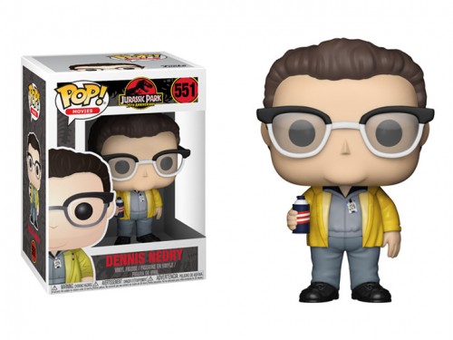 Funko Pop Dennis Nedry Jurassic Park #551 - Produto Original