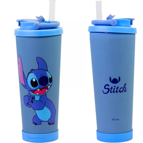 Copo Spring Stitch Zona Criativa-Disney Lilo & Stitch-