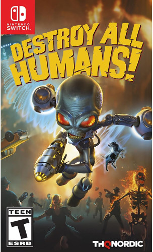 Destroy All Humans - Switch Lacrado Mídia Física Americano-Nintendo Switch-