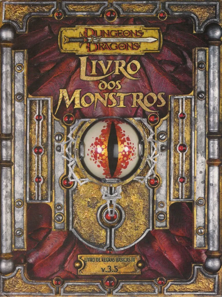 D&D 3ª Edição -  Livro dos Monstros 3.5-Dungeons & Dragons-