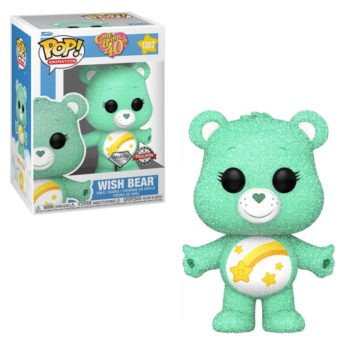 Funko Pop Diamond Exclusive - Wish Bear-Care Bears 40th-1207