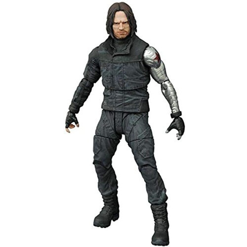 Diamond Select Toys Captain America: Civil War Winter Soldier Marvel Select Action Figure - Captain America: Civil War - #