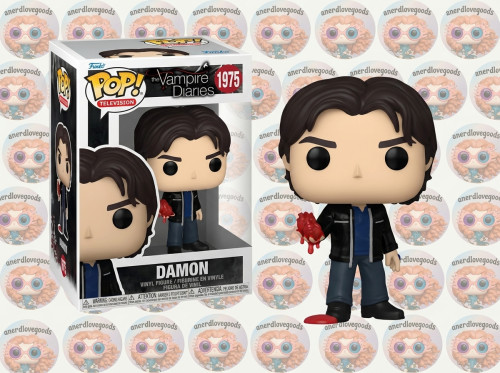 [prÉ-venda] Funko Pop - The Vampire Diaries/diario De Um Vampiro - Damon Salvatore 1975 Diario De Um Vampiro #1975 - Produto Original