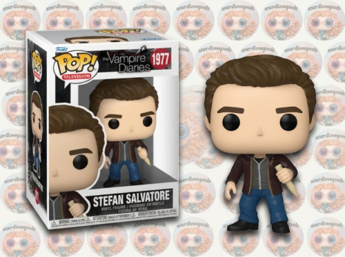 [prÉ-venda] Funko Pop - The Vampire Diaries/diario De Um Vampiro - Stefan Salvatore 1977 Diario De Um Vampiro #1977 - Produto Original