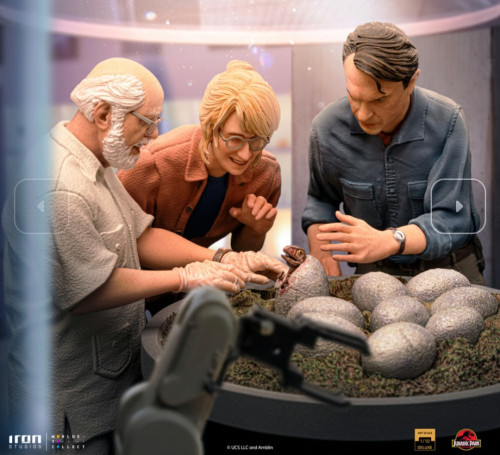 Action Figures Dino Hatching Deluxe Iron Studios Jurassic Park-Jurassic Park-