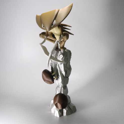 Diorama Kabutops e Kabuto Pokémon Fóssil Impressão 3D Estátua Pokemon # - Produto Original
