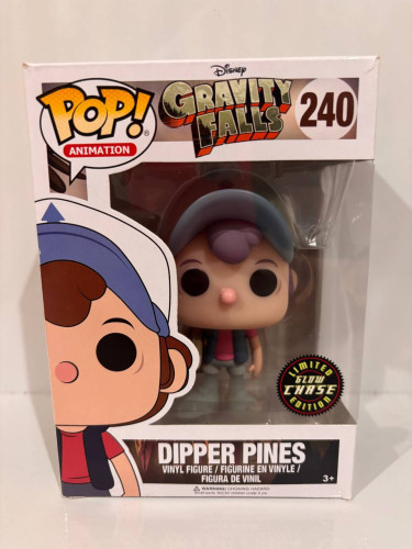 Funko Pop Dipper Pines (chase) - #240 Gravity Falls #240 - Produto Original