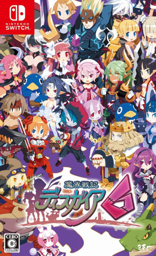 Disgaea 6 - Switch Lacrado Mídia Física Japonesa-Nintendo Switch-