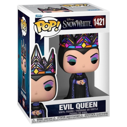 Funko Pop Disney A Branca De Neve Live Action - Rainha Má Vestido Preto - Disney Snow White - #1421