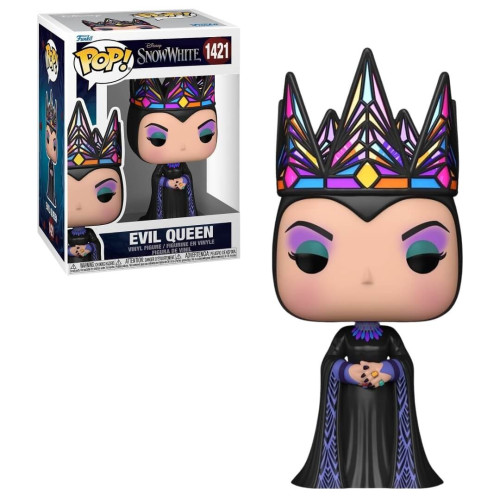 Funko Pop Disney A Branca De Neve Live Action - Rainha Má Vestido Preto-Disney Snow White-1421