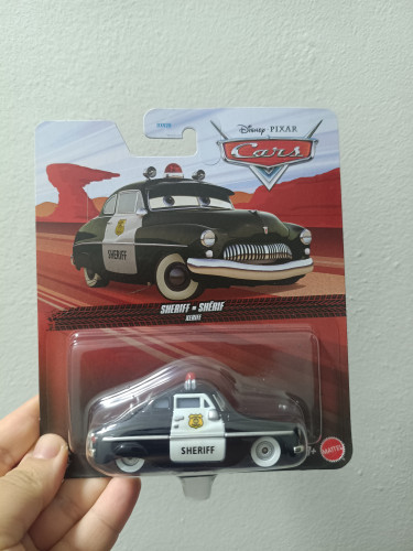 Disney Miniatura Carros Sheriff Xerife - Cars Mattel-Carros-