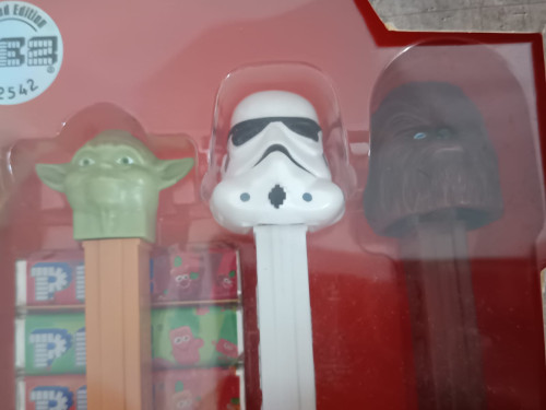 Action Figures Dispenser Pez Coleção Star Wars Set Com 6 (caixa danificada) - Star Wars - #