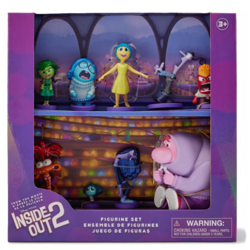 Action Figures [*prÉ-venda*]   Toys & Plush - Toys  Play Sets Inside Out 2/diverdidamente  - Play Set-Pixar-