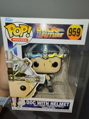 Funko Pop Doc With Helmet Back to The Future 959-Movies Back To The Future-959