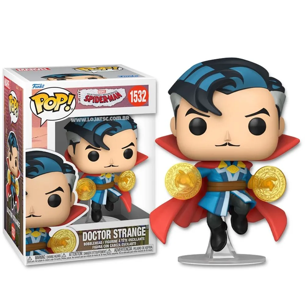 Funko Pop Doctor Strange-Marvel Your Friendly Neighborhood Spider-Man-1532