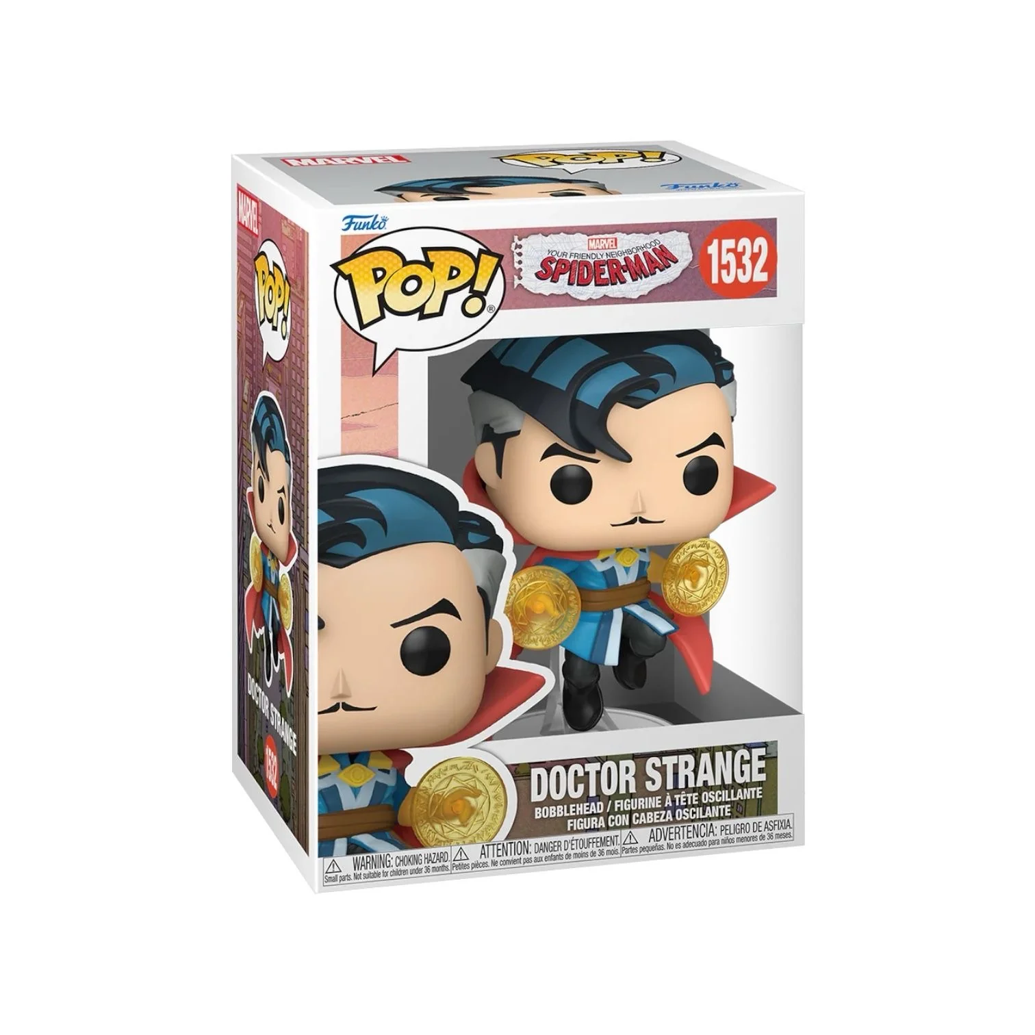 Funko Pop Doctor Strange - Marvel Your Friendly Neighborhood Spider-Man - #1532