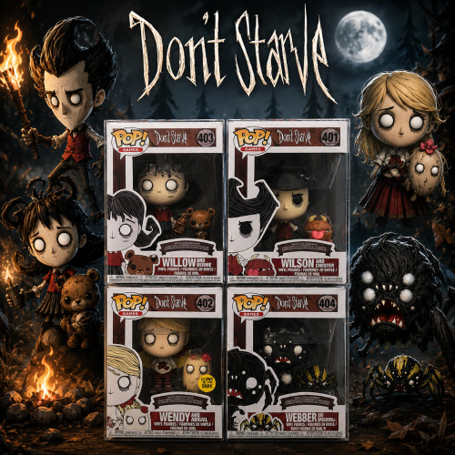 Don't Starve Vaulted Set Completo 4/4 #401 - Produto Original