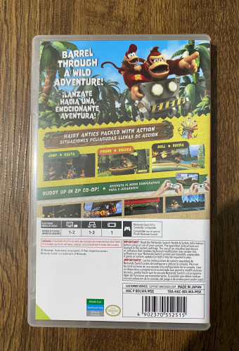 Donkey Kong Country Returns Hd - Jogos - Nintendo Switch - #
