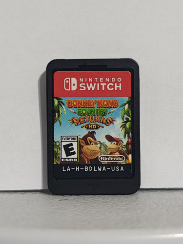 Donkey Kong Country Returns HD Switch Usado (sem Caixa) - Nintendo Switch - #