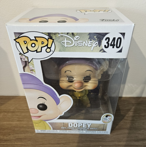 Funko Pop Dopey (Dunga) Disney Branca De Neve #340 - Produto Original