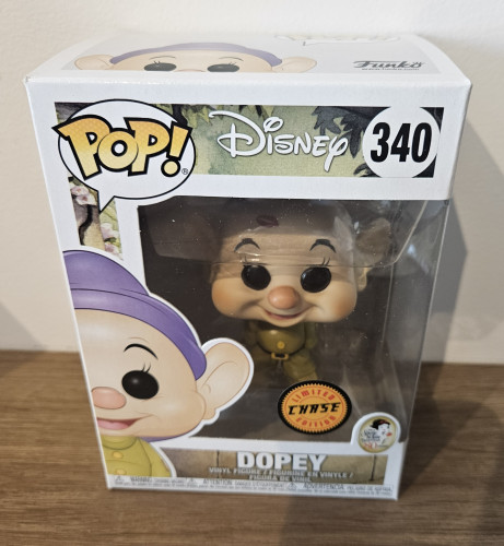 Funko Pop Dopey (Dunga) CHASE Disney Branca De Neve #340 - Produto Original