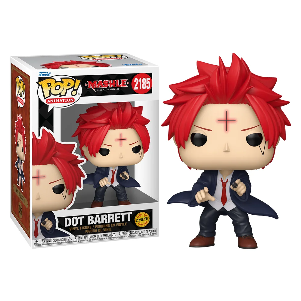 Dot Barrett 2185 CHASE Mashle Magic and Muscles Exclusivo Funko Pop-Mashle Magia E Músculos-2185
